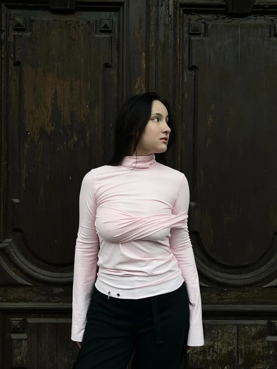 Гольф Self Love у рожевому кольорі